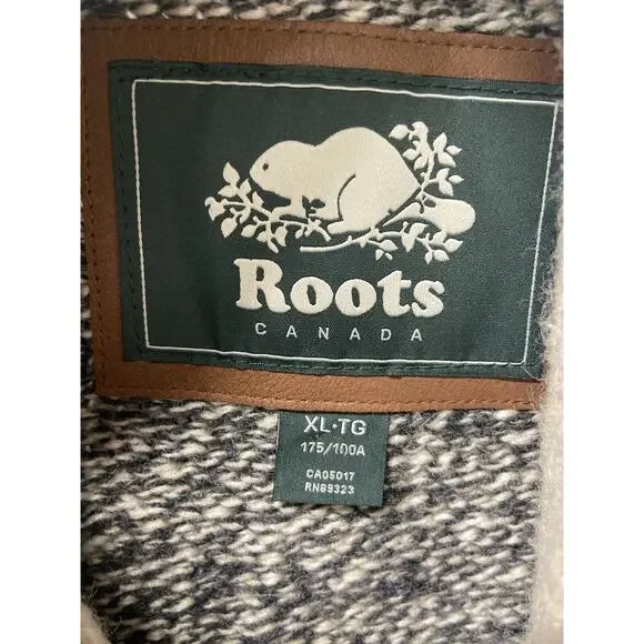 Roots Cabin Womens XL Wool Cardigan Sweater 20.5 X 28 Inches - Picture 5 of 6